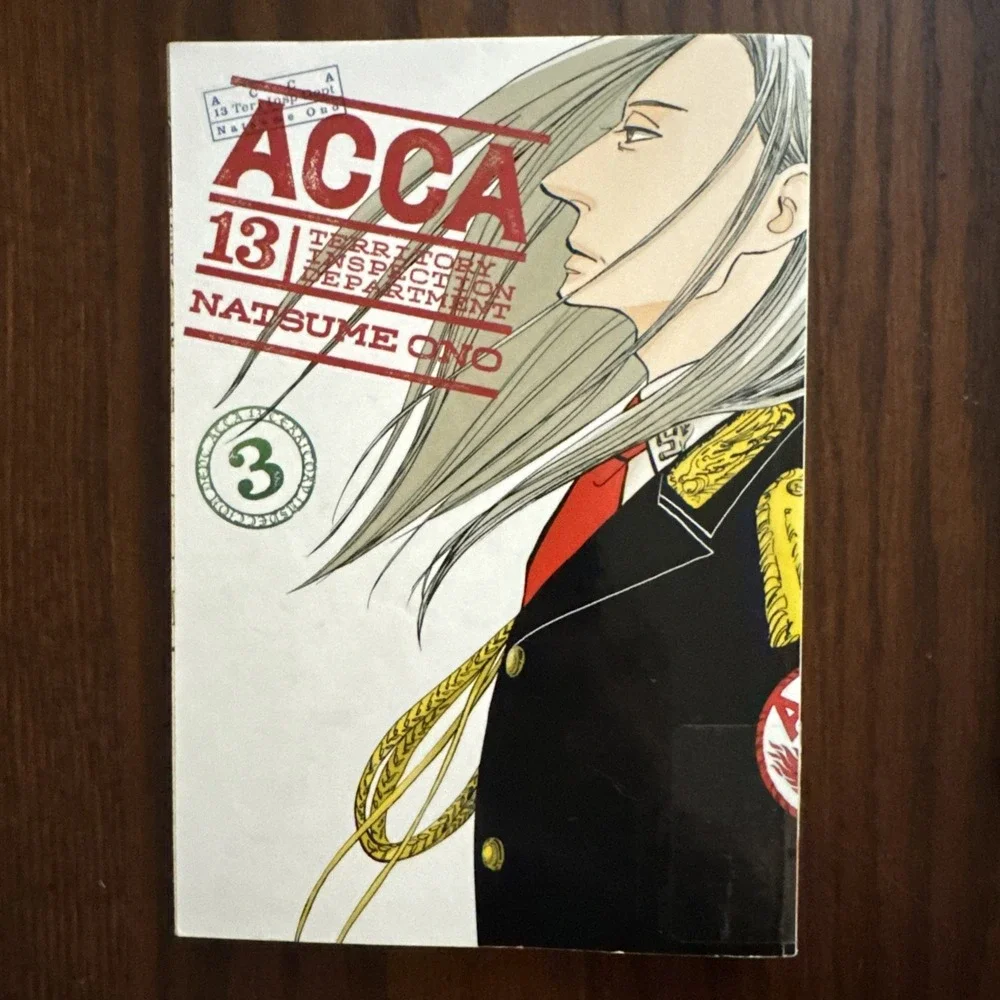 ACCA 13-Territory Inspection Department Manga Volumes 1-4 English PB Ex-Library